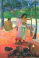 Der Anruf Beitrag Impressionismus Primitivismus Paul Gauguin